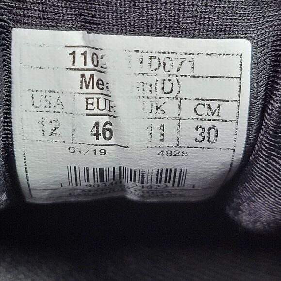 Brooks Addiction 13 Mens Size 12D Medium Black Running Shoes Mesh Uppers‎ main image 9